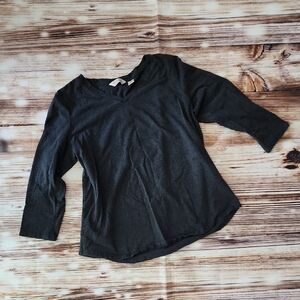 We The People Charcoal 3/4 Sleeve